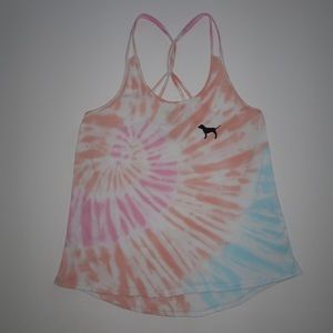 Victoria’s Secret PINK Tie Dye Tank Top Small